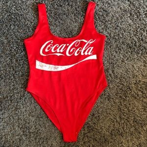Coca-cola bodysuit